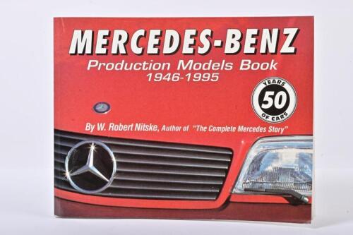 MERCEDES-BENZ: 'MERCEDES-BENZ - PRODUCTION MODELS BOOK 1946-1995' softcover book by Robert Niske