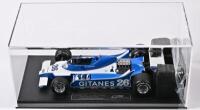 LIGIER: A new in box 1:18 scale GP Replicas LIGIER JS11 with Gitanes decals. As raced by J.Lafitte at Spanish Grand Prix 1979. L.E of 500 - 2