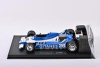LIGIER: A new in box 1:18 scale GP Replicas LIGIER JS11 with Gitanes decals. As raced by J.Lafitte at Spanish Grand Prix 1979. L.E of 500 - 3