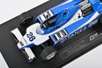 LIGIER: A new in box 1:18 scale GP Replicas LIGIER JS11 with Gitanes decals. As raced by J.Lafitte at Spanish Grand Prix 1979. L.E of 500 - 6