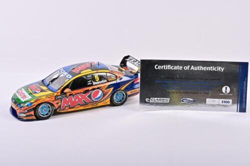 FALCON: A Limited Edition 1:18 scale Classic Carlectables Ford FG Falcon as raced by Winterbottom/Richards in 2013