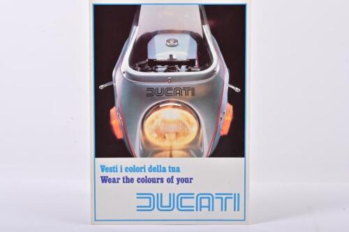 DUCATI: A 'Wear the colours of your DUCATI' product accessory brochure