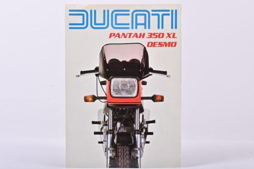 DUCATI: A four page 'DUCATI PANTAH 350 XL DESMO' colour sales brochure. Circa 1980's