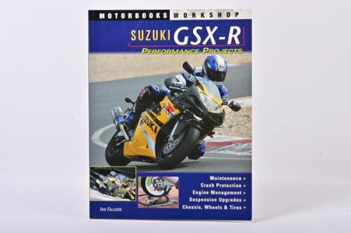 SUZUKI: A MOTORBOOKS INTERNATIONAL 'SUZUKI GSX-R PERFORMANCE PROJECTS' softcover book.Authored and signed by Ian Falloon