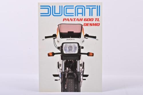 DUCATI: A four page 'DUCATI PANTAH 600 TL DESMO' colour sales brochure. Circa 1980's
