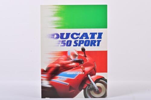 DUCATI: A four page 1988 DUCATI 'PASO 750 SPORT' colour sales brochure