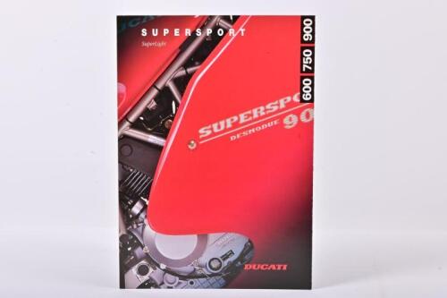 DUCATI SUPER SPORT: A 1995 DUCATI SUPER SPORT (SuperLight) sales brochure for 900 SUPER LIGHT, 900, 750, 600 models