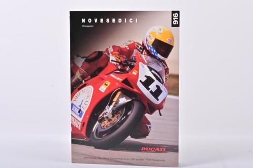 DUCATI: A 1997 Ducati 916 NOVESEDICI (Desmoquattro) sales brochure for 916SPS (SP), Racing, Biposto models