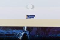 HILL: A Limited Edition print by Nicholas Watts titled "OUT OF THE SHADOWS" featuring the Williams Renault FW18 as driven by Damon Hill that won the 1996 World Championship. Signed by Damon Hill and artist. Numbered 400/1000 - 3
