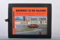 FORD: A boxed version of Stephen Stathis book - 'BATHURST GT-HO FALCONS - A PHOTOGRAPHIC HISTORY' - hardcover. Numbered 62. Book signed by numerous Bathurst drivers including Bill Brown, Leo Geoghegan, Bob Morris, John Goss, Bob Skelton, Damon Beck