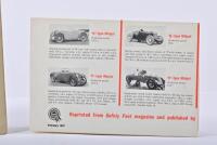 M.G: Two M.G related publications. 'MAINTAINING THE BREED - The saga of MG Racing Cars' hardcover book by John W. Thornley & BMC 'M.G.s THROUGH THE AGES...' poster displaying all M.G production models from 1924-1966 - 2