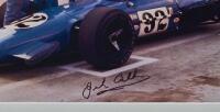 BRABHAM/REVSON: Two photographs hand signed by Sir Jack Brabham depicting the Repco Brabham BT25 at Indy in circa 68-69, featuring teammates&nbsp;Jack Brabham and Peter Revson - 5