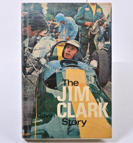 CLARK: 'The JIM CLARK Story' hardcover book by Bill Gavin