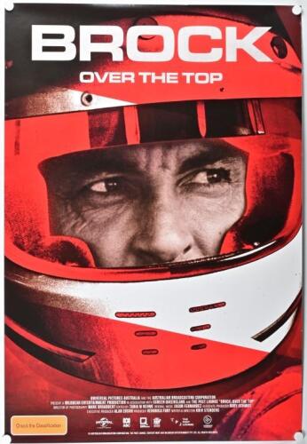 BROCK: A 'BROCK: OVER THE TOP' movie advertising poster as produced by Universal Pictures Australia and Australian Broadcasting Commission