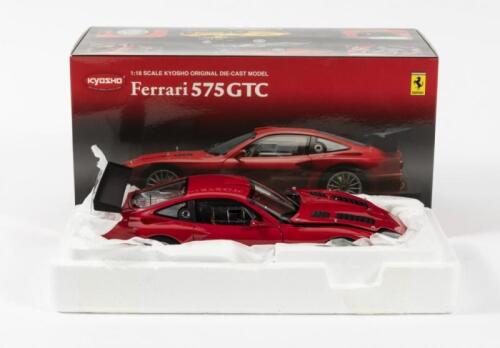 FERRARI: A 1:18 scale Kyosho Ferrari 575 GTC