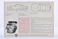 LANCIA: An original and superb 1966 LANCIA FLAMINIA SUPERSPORT sales brochure. English text - 4
