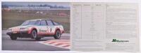 ROVER: Two Rover items. JRA 'ROVER SERIES 2 SE - ADVANCING THE DRIVING EXPERIENCE' sales brochure & Rover Poster - 2