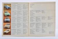 CITROEN: Two 1970's Citroen CX sales brochures. September 1976 Citroen CX model range sales brochure - 3