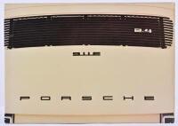 PORSCHE: A 1970's Porsche 911 sales brochure. With separate 911 model Technical Data fold out sheet