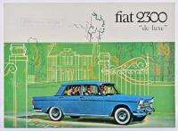FIAT: An Australian prepared colour Fiat 2300 "de luxe"sales brochure