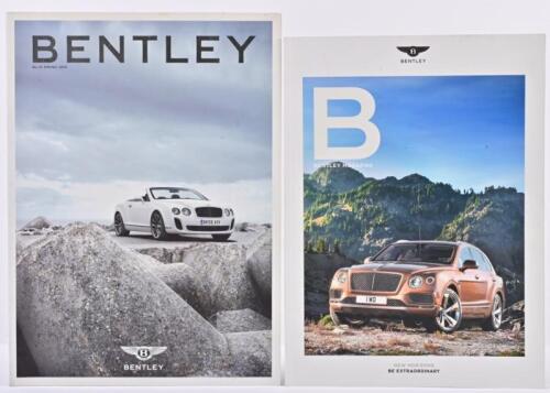 BENTLEY: Two 'BENTLEY' magazines. Issues No.33 & 54