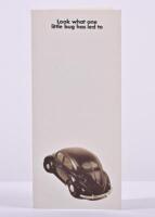 VOLKSWAGEN: An Australian prepared Volkswagen folded colour pamphlet detailing a 1970's model range