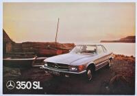 MERCEDES-BENZ: A Mercedes-Benz 350 SL sales brochure