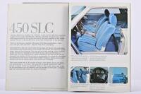 MERCEDES-BENZ: Two Mercedes-Benz sales brochures. '350 SL/450 SL' & '350 SLC/450SLC'. English and German text - 2