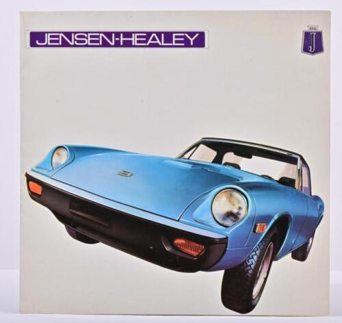 JENSEN-HEALEY: A 1972 Jensen-Healey colour sales brochure