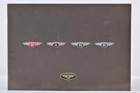 BENTLEY: A quality 1998 Bentley Continental sales brochure. Continental SC, Continental T, Continental R, Bentley Azure model details