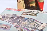 PORSCHE: Two 1976 Porsche related items. Porsche model sales brochure & Porsche 935 poster - 2