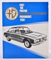 ALFA ROMEO: An original 1960's LIGHTBURN & CO. LIMITED Alfa Romeo sales brochure