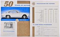 ALFA ROMEO: An original 1960's LIGHTBURN & CO. LIMITED Alfa Romeo sales brochure - 2