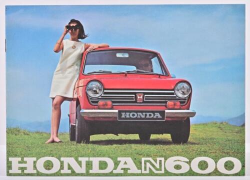 HONDA: A HONDA N600 sales brochure