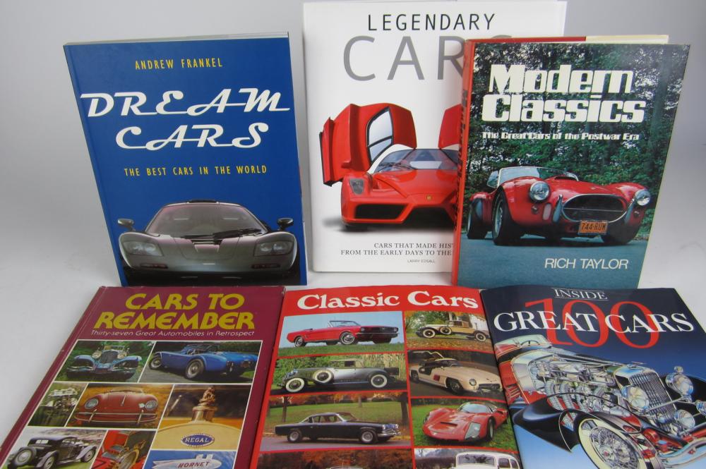 Classic Cars Six Books Relating To Classic Cars Price Estimate 80