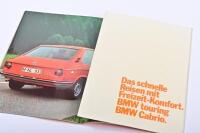 BMW: An impressive 1970's BMW 1602 - 2002 Cabrio colour sales brochure. German text - 2