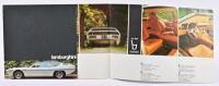 LAMBORGHINI: A 1970 'Automobili Ferruccio Lamborghini S.p.A Agata, Bolognese' espada fold-out colour sales brochure - 2