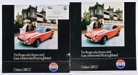 DATSUN: Two 1970's Datsun 240Z colour sales brochures