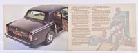ROLLS-ROYCE: A 1977 Rolls-Royce 'Silver Wraith II' colour sales brochure - 2