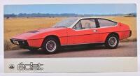 LOTUS: A 1975 Lotus eclat sales brochure