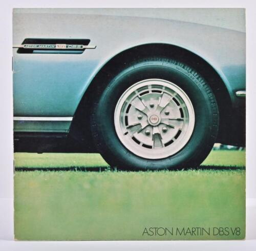 DBS V8: An original 1969 Aston Martin DBS V8 sales brochure