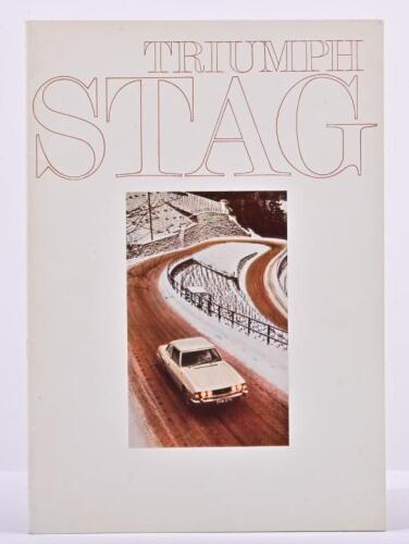 TRIUMPH: A Triumph Stag sales brochure