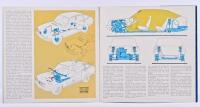 LANCIA: An original Lancia Beta colour sales brochure. Circa 1970's - 2