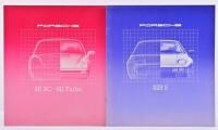 PORSCHE: Two German text Porsche sales catalogues covering the 911 SC, 911 Turbo and 928 S models. Circa 1970's/1980's