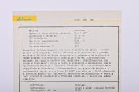 FERRARI: An original 1973 Ferrari Dino 308 GT4 specification sheet & BERTONE picture - 2