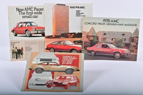 A.M.C: A group of four American Motors (Canada) sales brochures. 1970's
