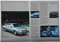OPEL: A 1978 Opel Senator sales brochure. English text - 2