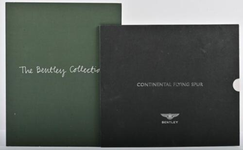 BENTLEY: Two modern Bentley sales brochures. 2004 'CONTINENTAL FLYING SPUR' sales brochure