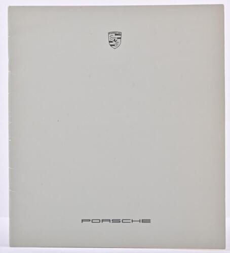 PORSCHE: A 1985 Porsche model range sales brochure. 924 S, 944, 944 Turbo, 911 Carrera, 911 Turbo, 928 S models