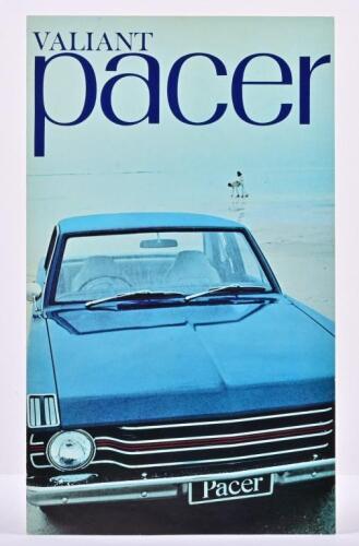 VALIANT: A superb Chrysler Australia 'VALIANT pacer' (VF) sales brochure